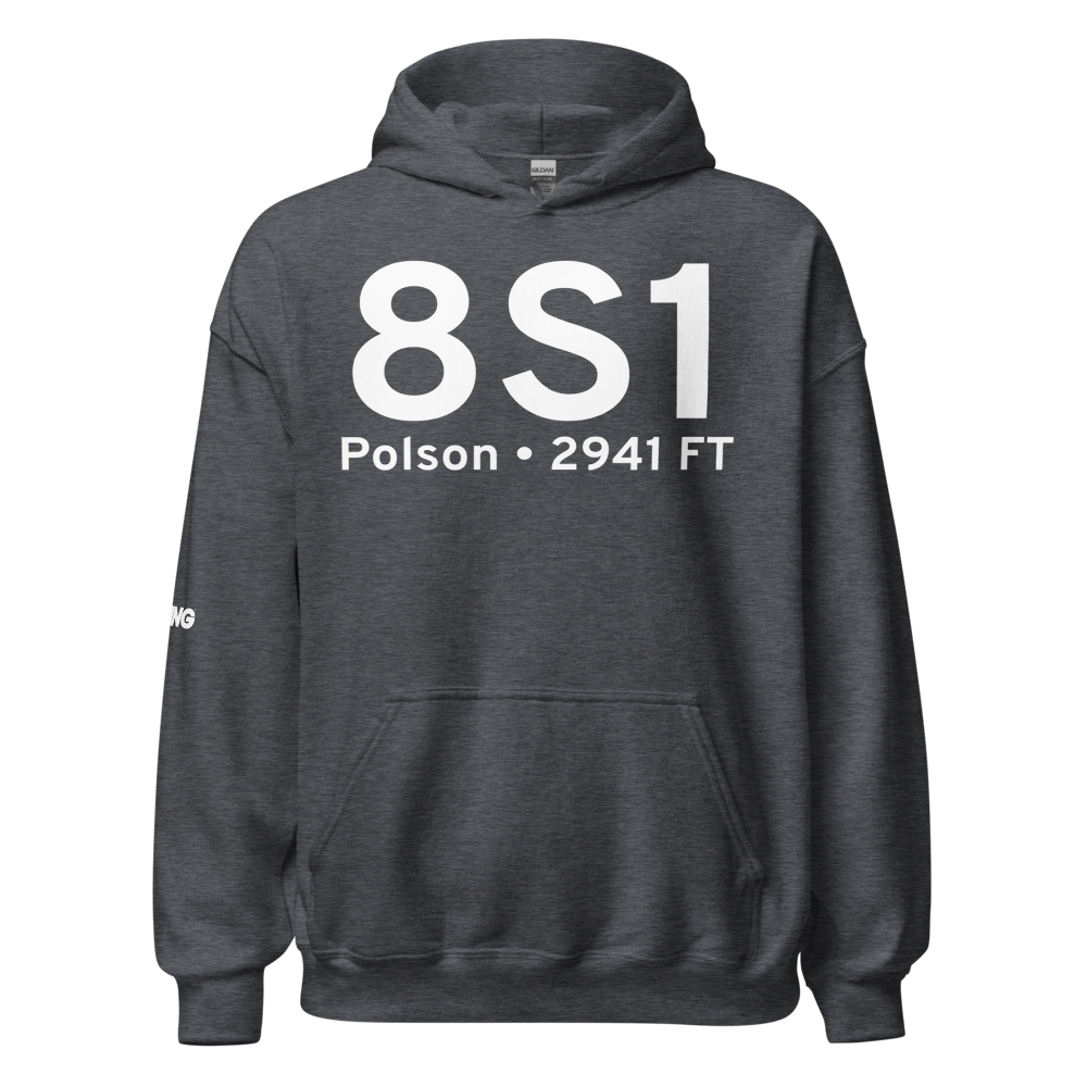 Polson (K8S1) Airport Hoodie Sweatshirt 