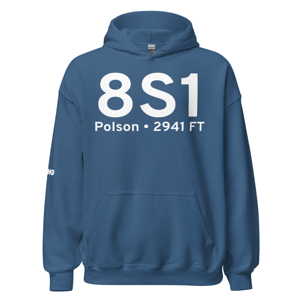 Polson (K8S1) Airport Hoodie Sweatshirt 