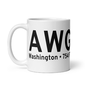 Washington (KAWG) Airport Mug