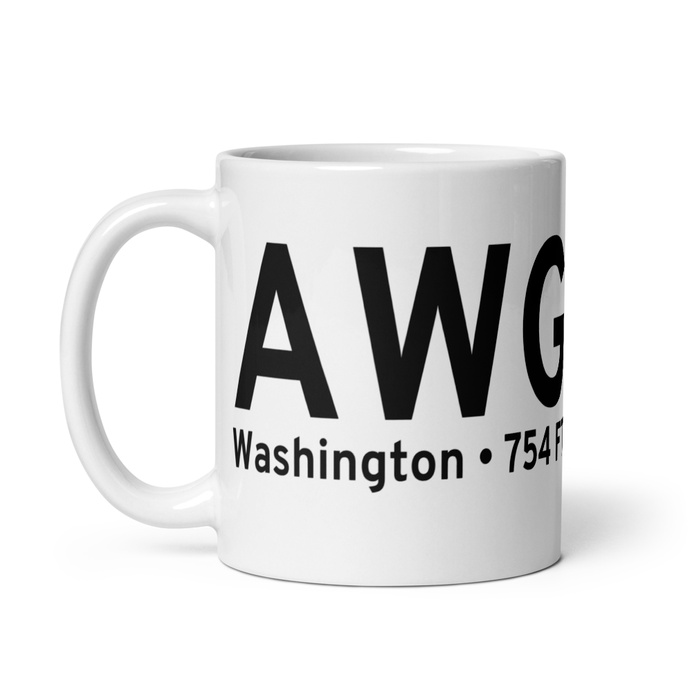 Washington (KAWG) Airport Mug 
