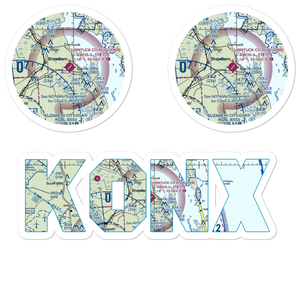 Currituck County Regional Airport (ONX) VFR Sectional Sticker Pack