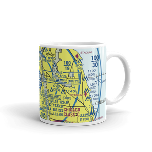 Chicago O'Hare International Airport (ORD) VFR Sectional  Mug