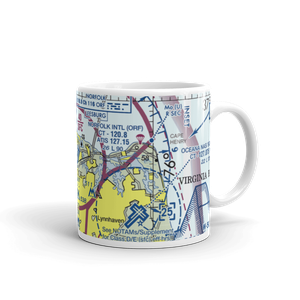 Norfolk International Airport (ORF) VFR Sectional  Mug