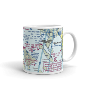 Orcas Island Airport (ORS) VFR Sectional  Mug