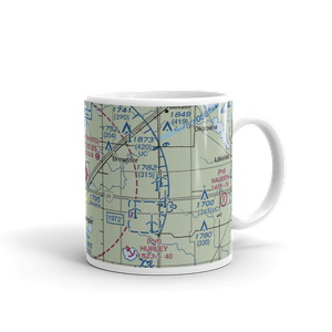 Worthington Municipal Airport (OTG) VFR Sectional  Mug