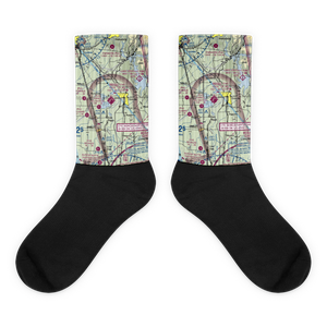 Oroville Municipal Airport (OVE) VFR Sectional Socks
