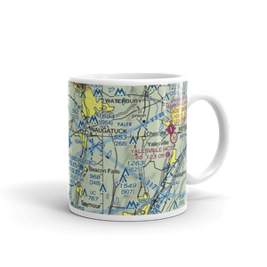 Waterbury Oxford Airport (OXC) VFR Sectional  Mug