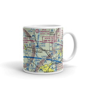 Miami University Airport (OXD) VFR Sectional  Mug