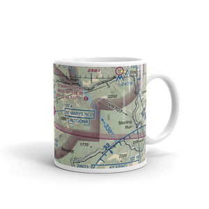 St Marys Municipal Airport (OYM) VFR Sectional  Mug