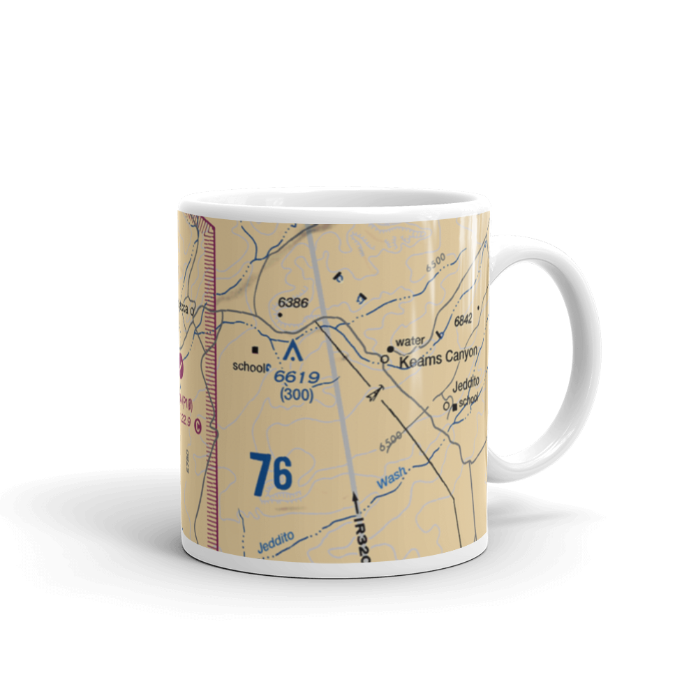 Polacca Airport (P10) VFR Sectional  Mug 