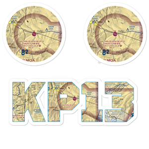 San Carlos Apache Airport (P13) VFR Sectional Sticker Pack