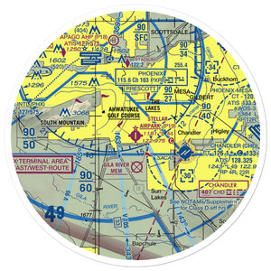Stellar Airpark (P19) VFR Sectional Sticker (30 mile)
