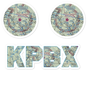 Pike County-Hatcher Field (PBX) VFR Sectional Sticker Pack