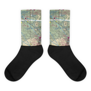 Picacho Stagefield Heliport (PCA) VFR Sectional Socks