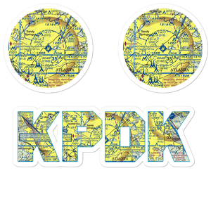 DeKalb Peachtree Airport (PDK) VFR Sectional Sticker Pack