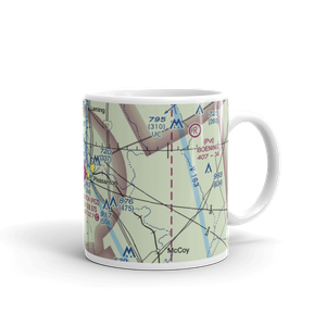 Pleasanton Municipal Airport (PEZ) VFR Sectional  Mug