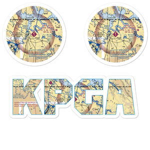 Page Municipal Airport (PGA) VFR Sectional Sticker Pack