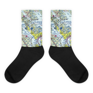 Newport News Williamsburg International Airport (PHF) VFR Sectional Socks