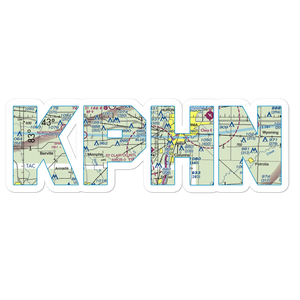St Clair County International Airport (PHN) VFR Sectional Sticker