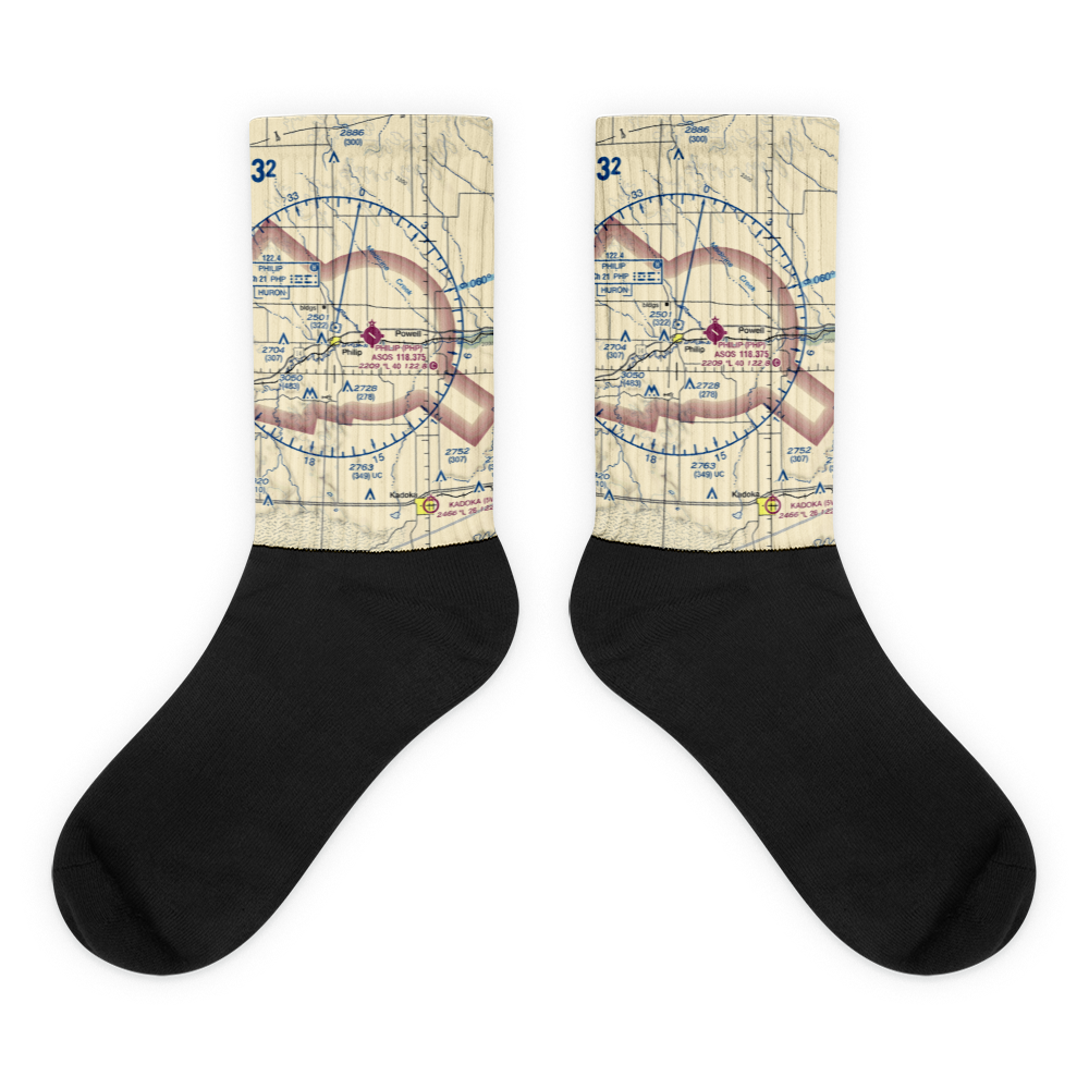 Philip Airport (PHP) VFR Sectional Socks 