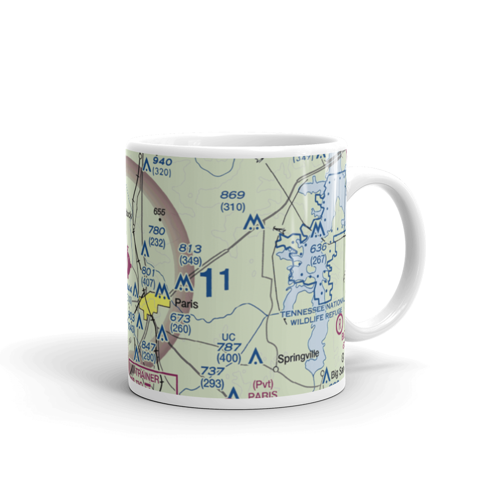 Henry County Airport (PHT) VFR Sectional  Mug 