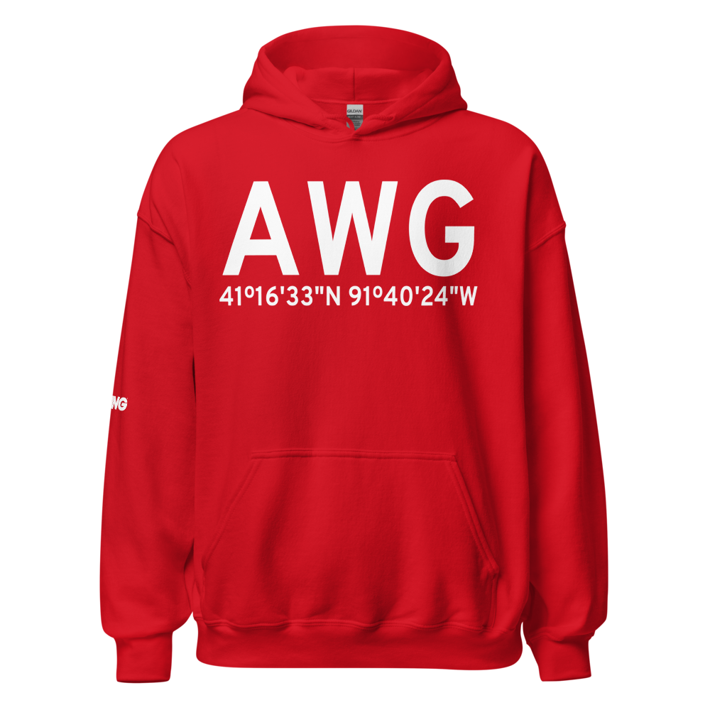 Washington (KAWG) Airport Hoodie Sweatshirt 