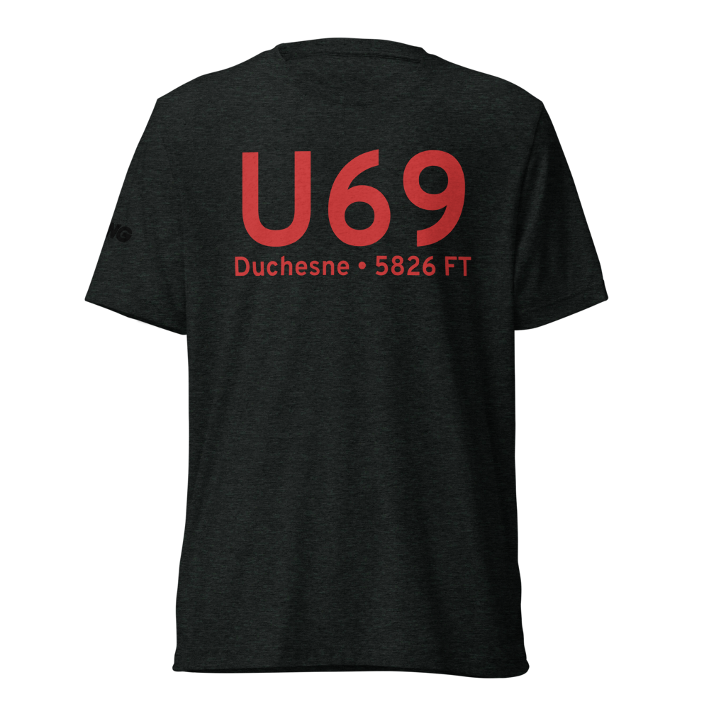 Duchesne (KU69) Airport Tri-blend T-Shirt 