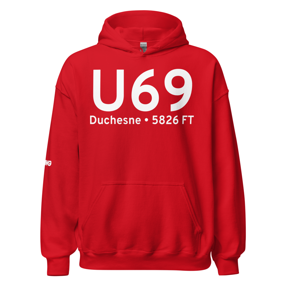 Duchesne (KU69) Airport Hoodie Sweatshirt 