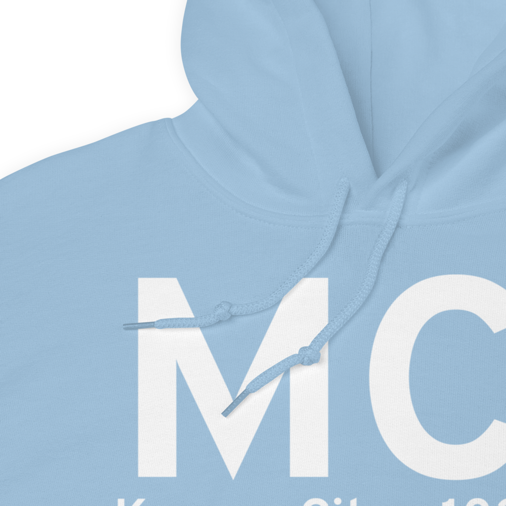 Kansas City (KMCI) Airport Hoodie Sweatshirt 