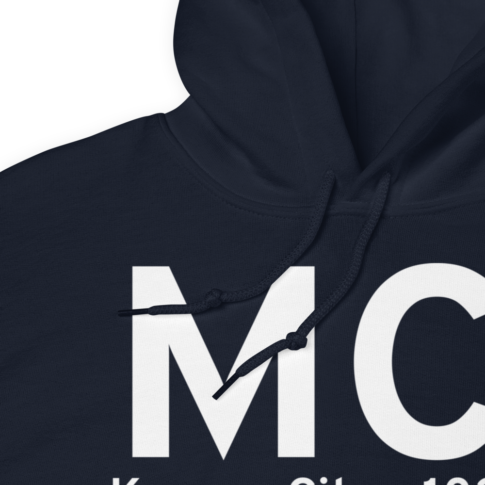 Kansas City (KMCI) Airport Hoodie Sweatshirt 