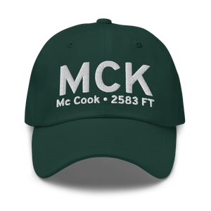 Mc Cook (KMCK) Airport Hat