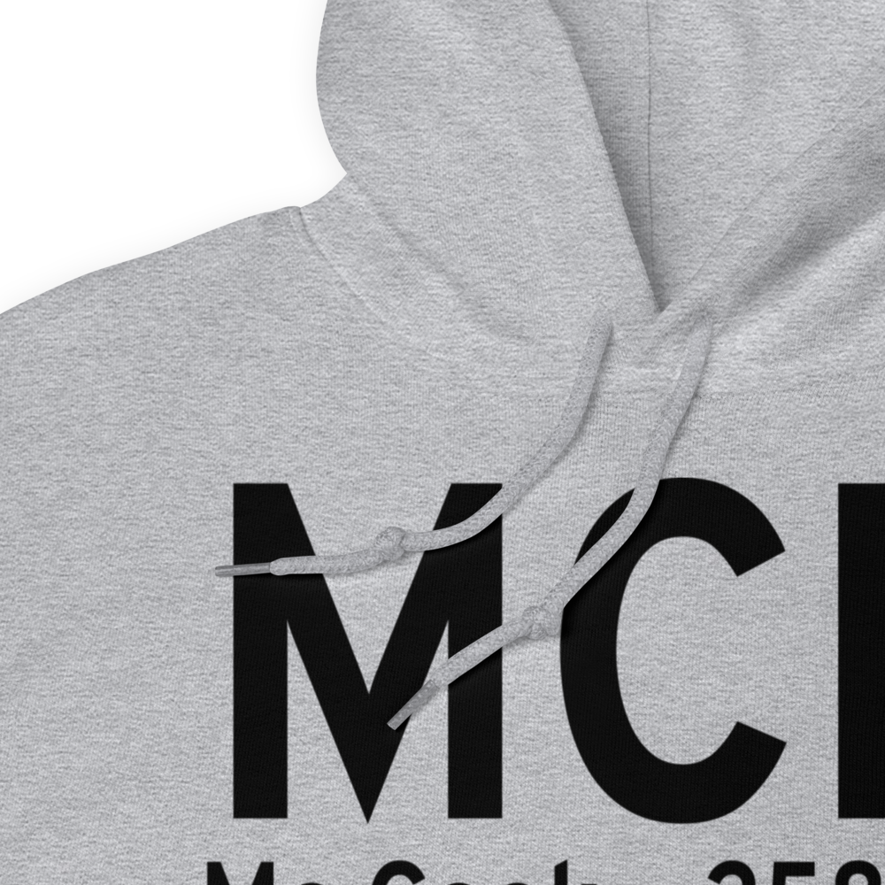 Mc Cook (KMCK) Airport Hoodie Sweatshirt 