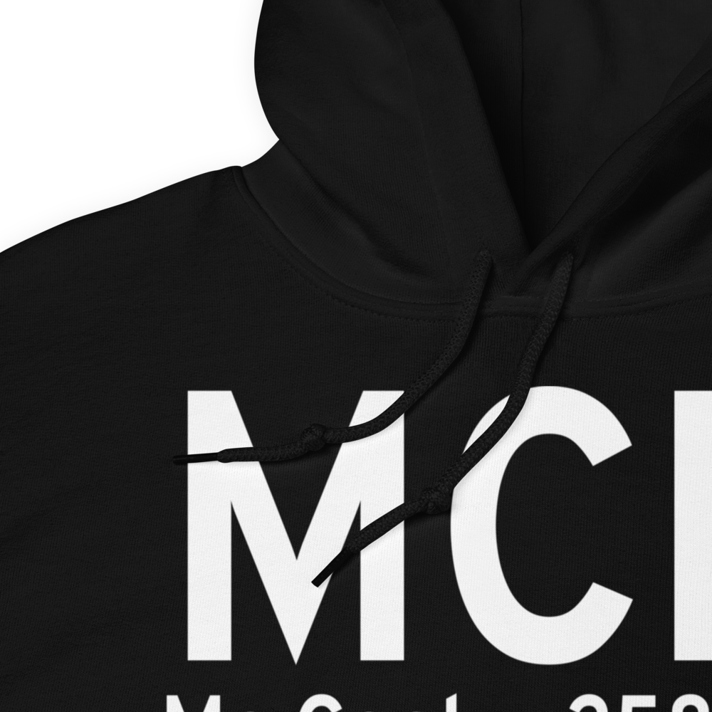 Mc Cook (KMCK) Airport Hoodie Sweatshirt 