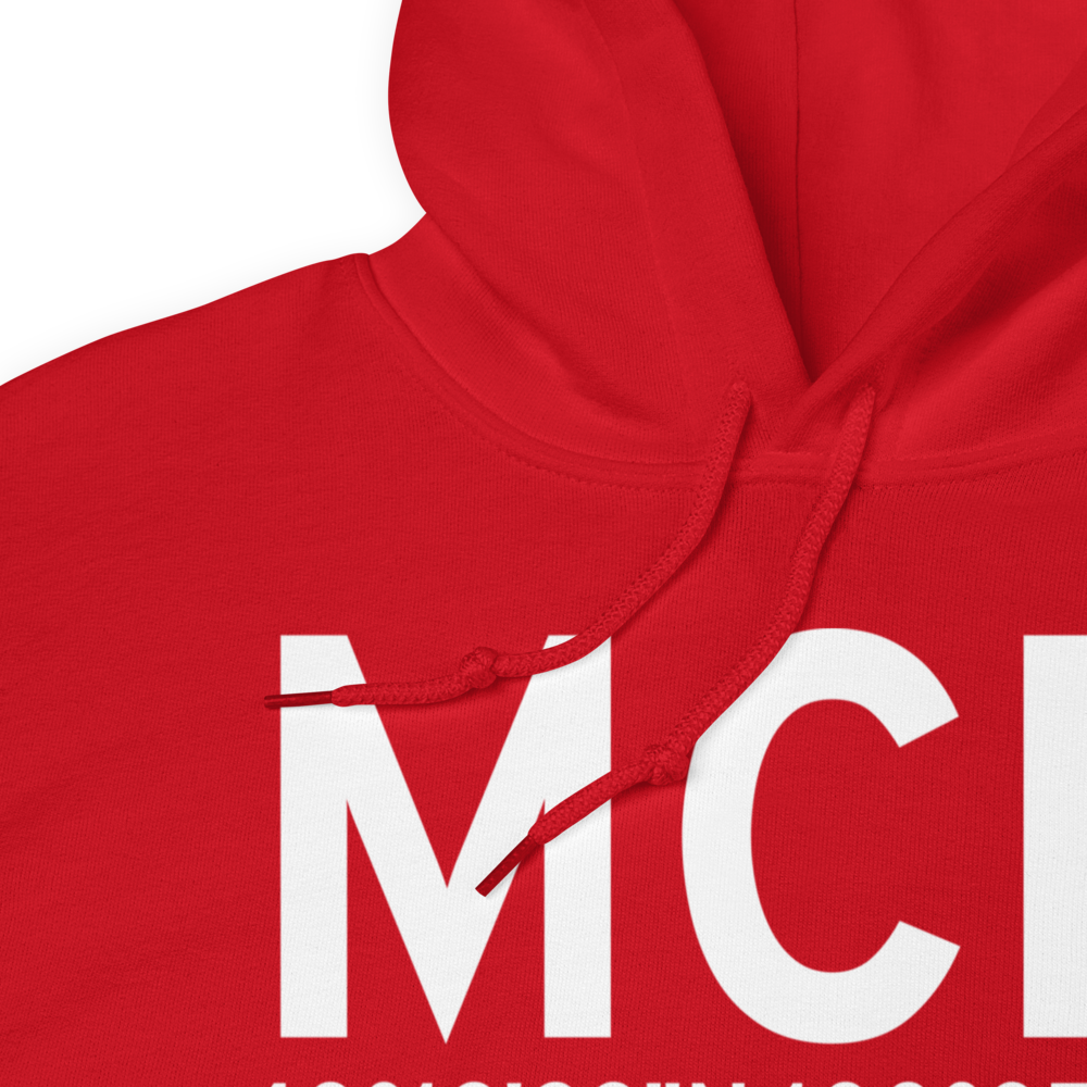 Mc Cook (KMCK) Airport Hoodie Sweatshirt 