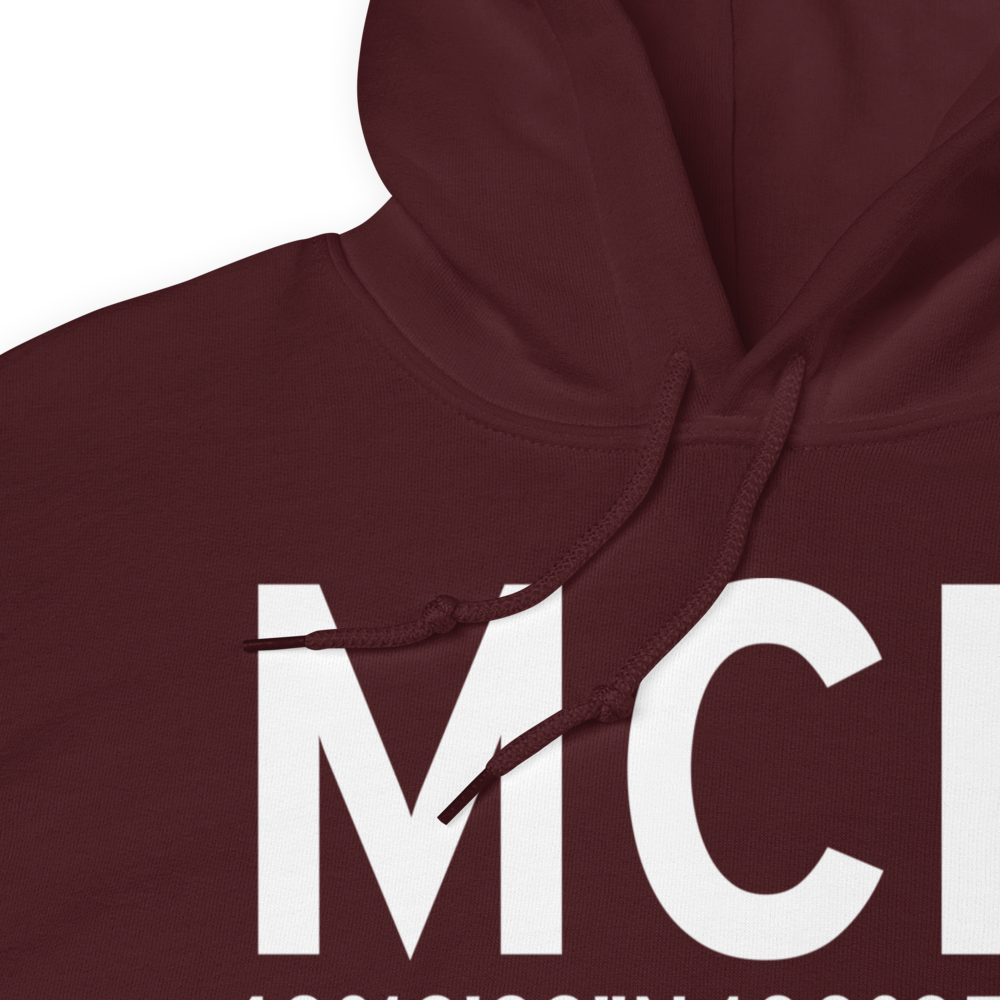 Mc Cook (KMCK) Airport Hoodie Sweatshirt 