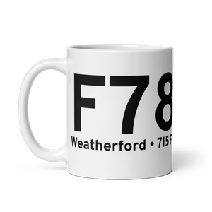 Weatherford (F78) Airport Mug