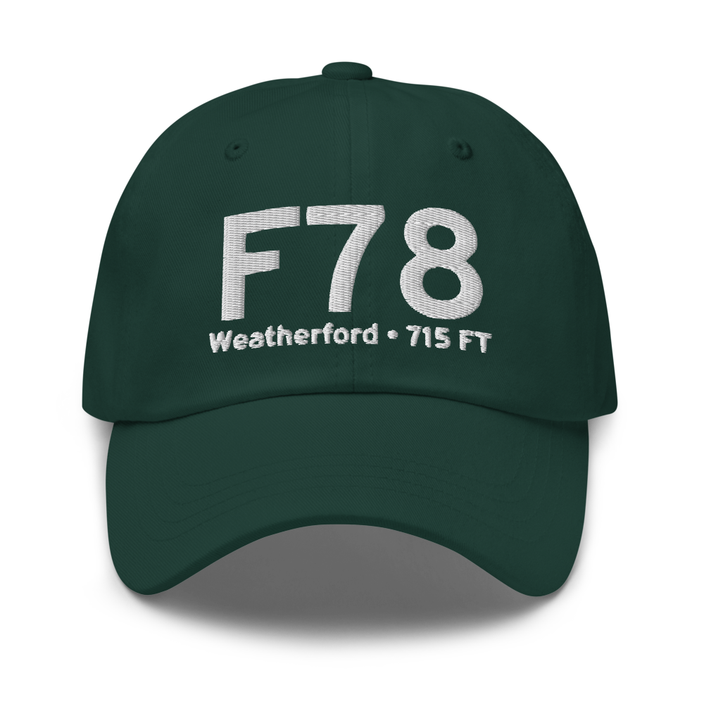 Weatherford (F78) Airport Hat 