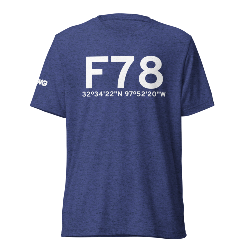 Weatherford (F78) Airport Tri-blend T-Shirt 