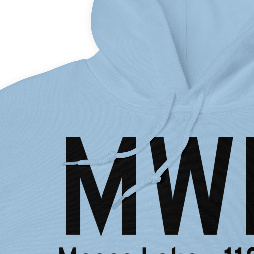 Moses Lake (KMWH) Airport Hoodie Sweatshirt 