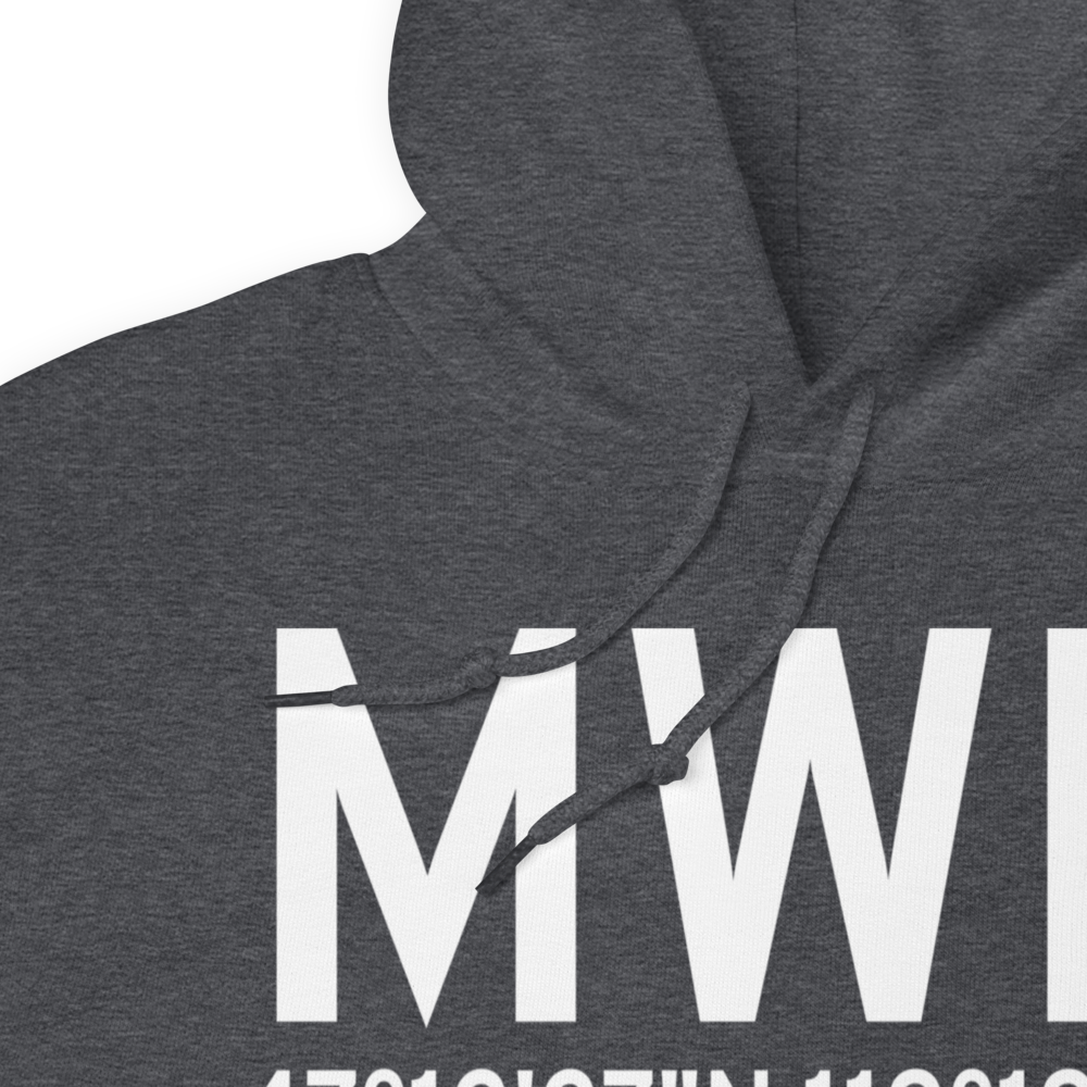 Moses Lake (KMWH) Airport Hoodie Sweatshirt 