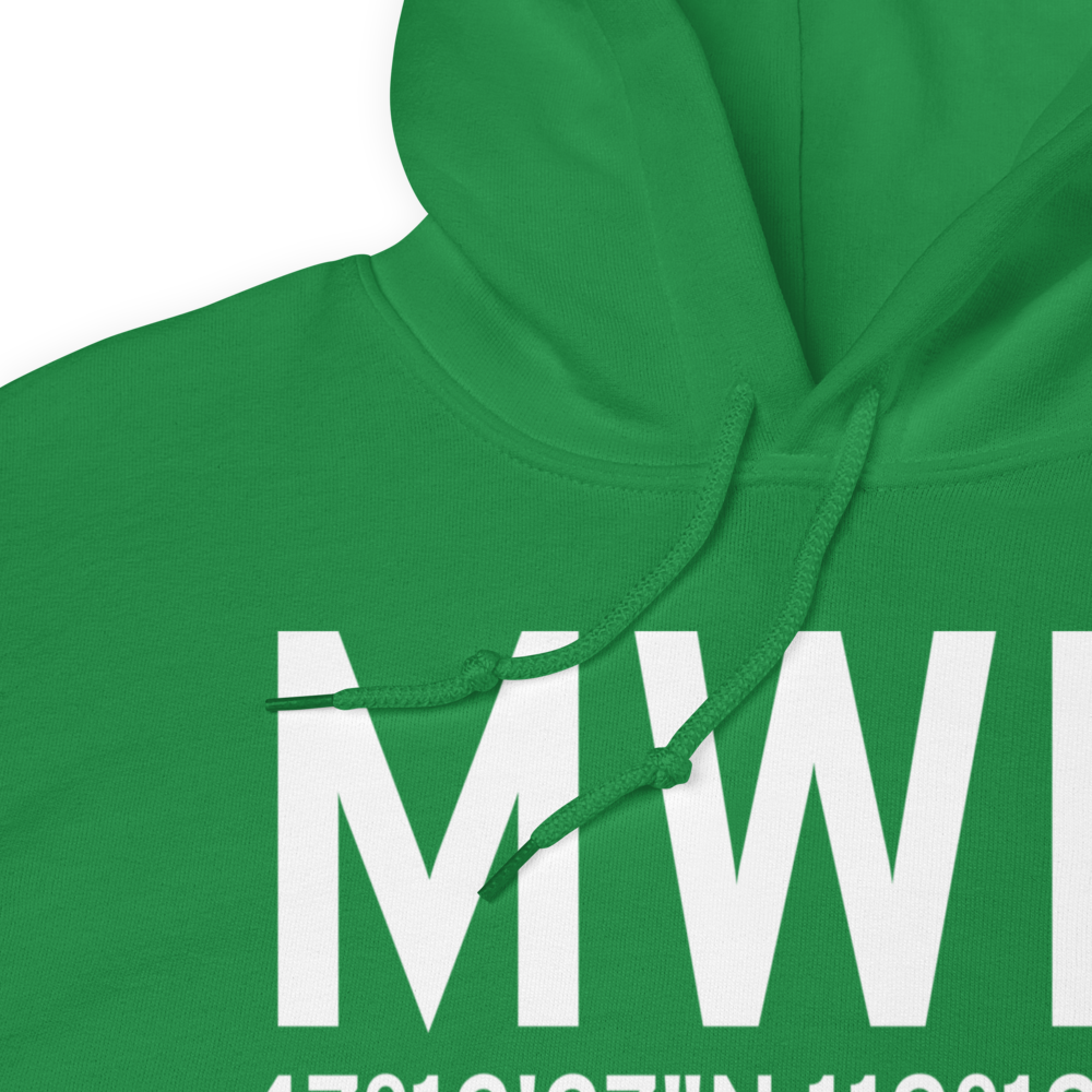 Moses Lake (KMWH) Airport Hoodie Sweatshirt 