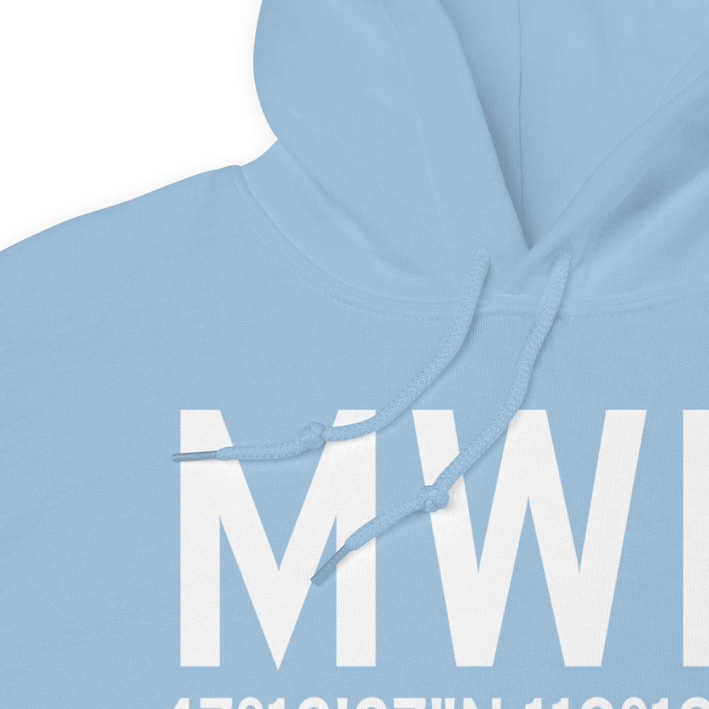 Moses Lake (KMWH) Airport Hoodie Sweatshirt 