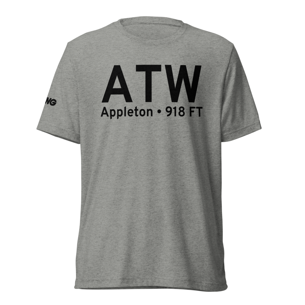 Appleton (KATW) Airport Tri-blend T-Shirt 