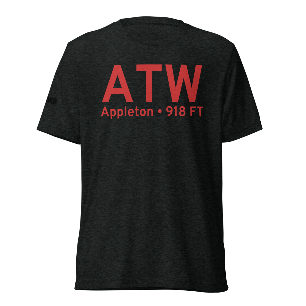 Appleton (KATW) Airport Tri-blend T-Shirt 