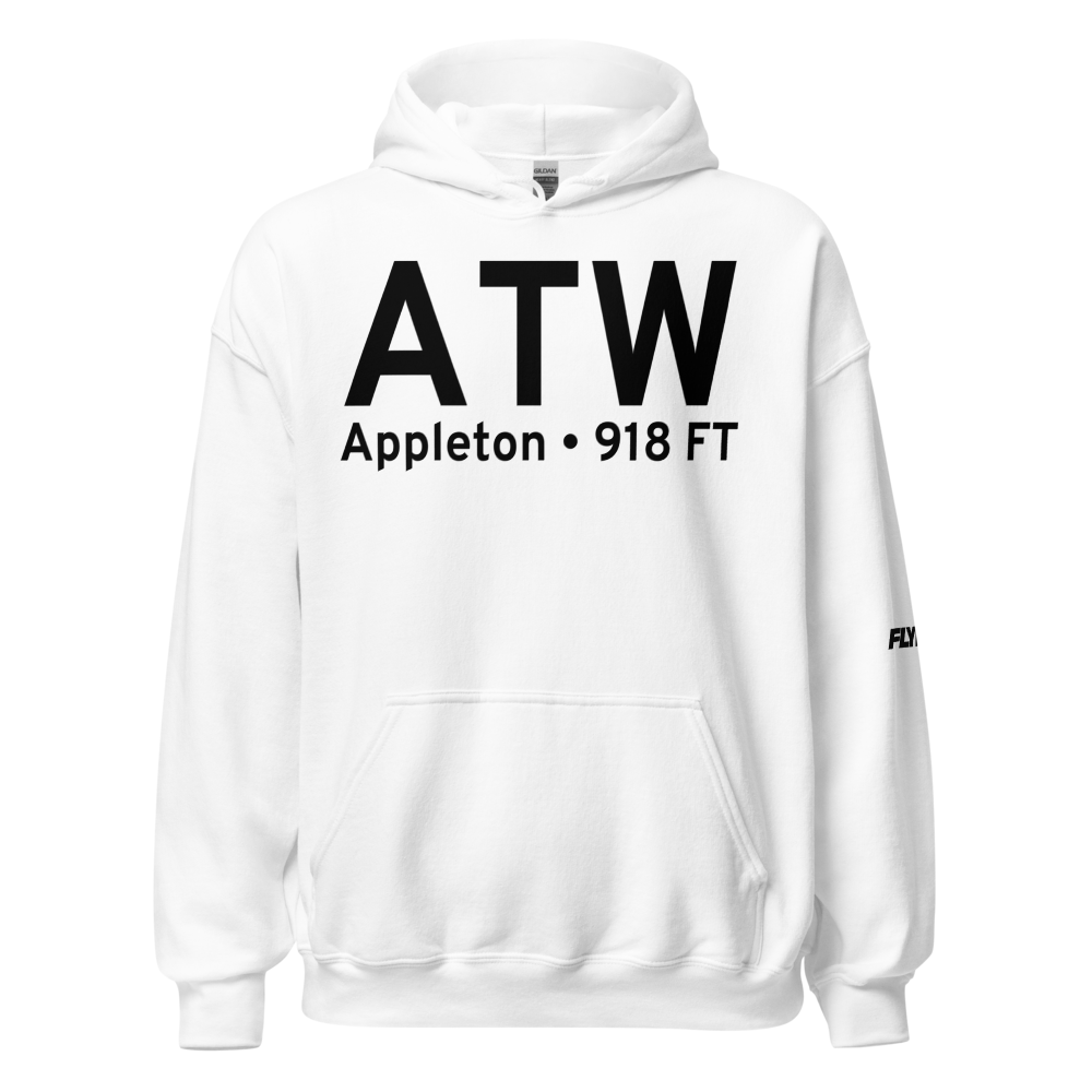 Appleton (KATW) Airport Hoodie Sweatshirt 