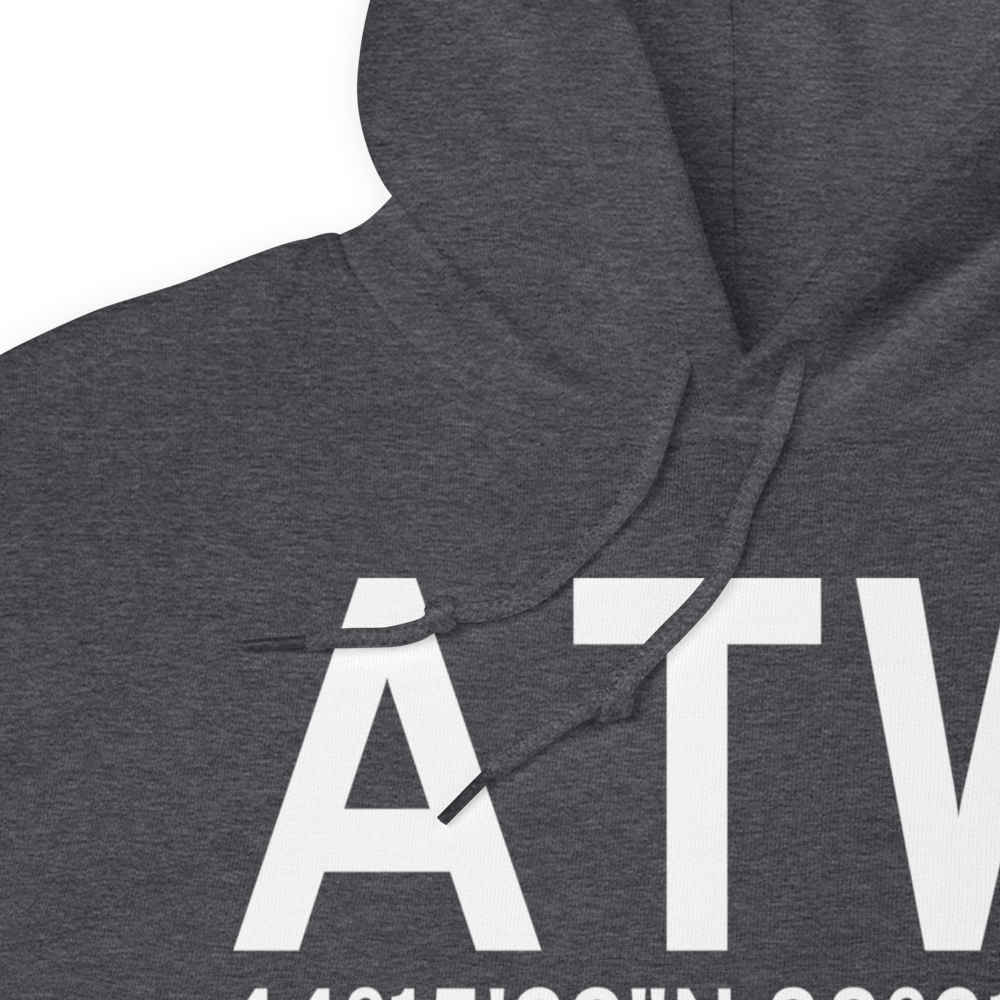 Appleton (KATW) Airport Hoodie Sweatshirt 