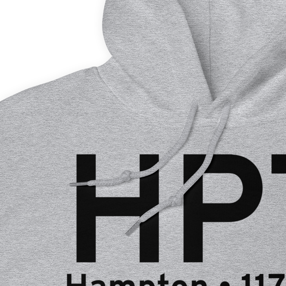 Hampton (KHPT) Airport Hoodie Sweatshirt 