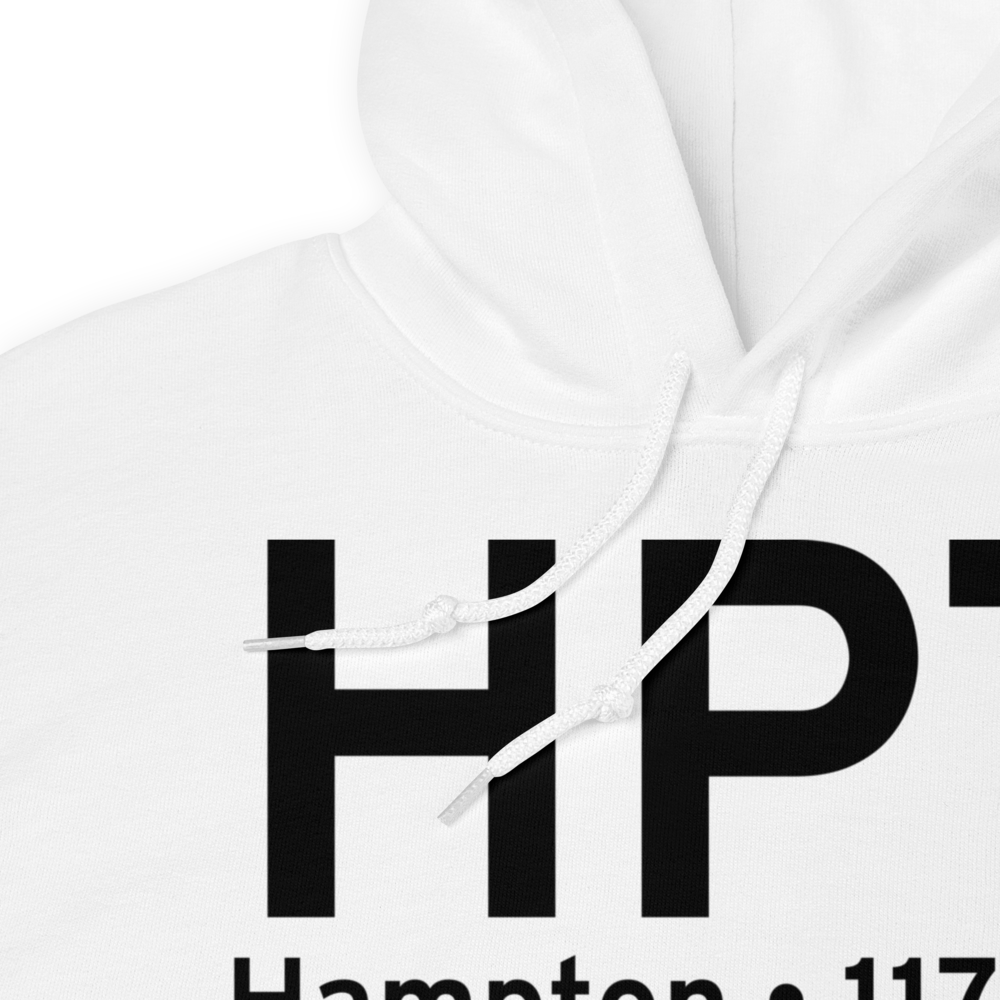 Hampton (KHPT) Airport Hoodie Sweatshirt 