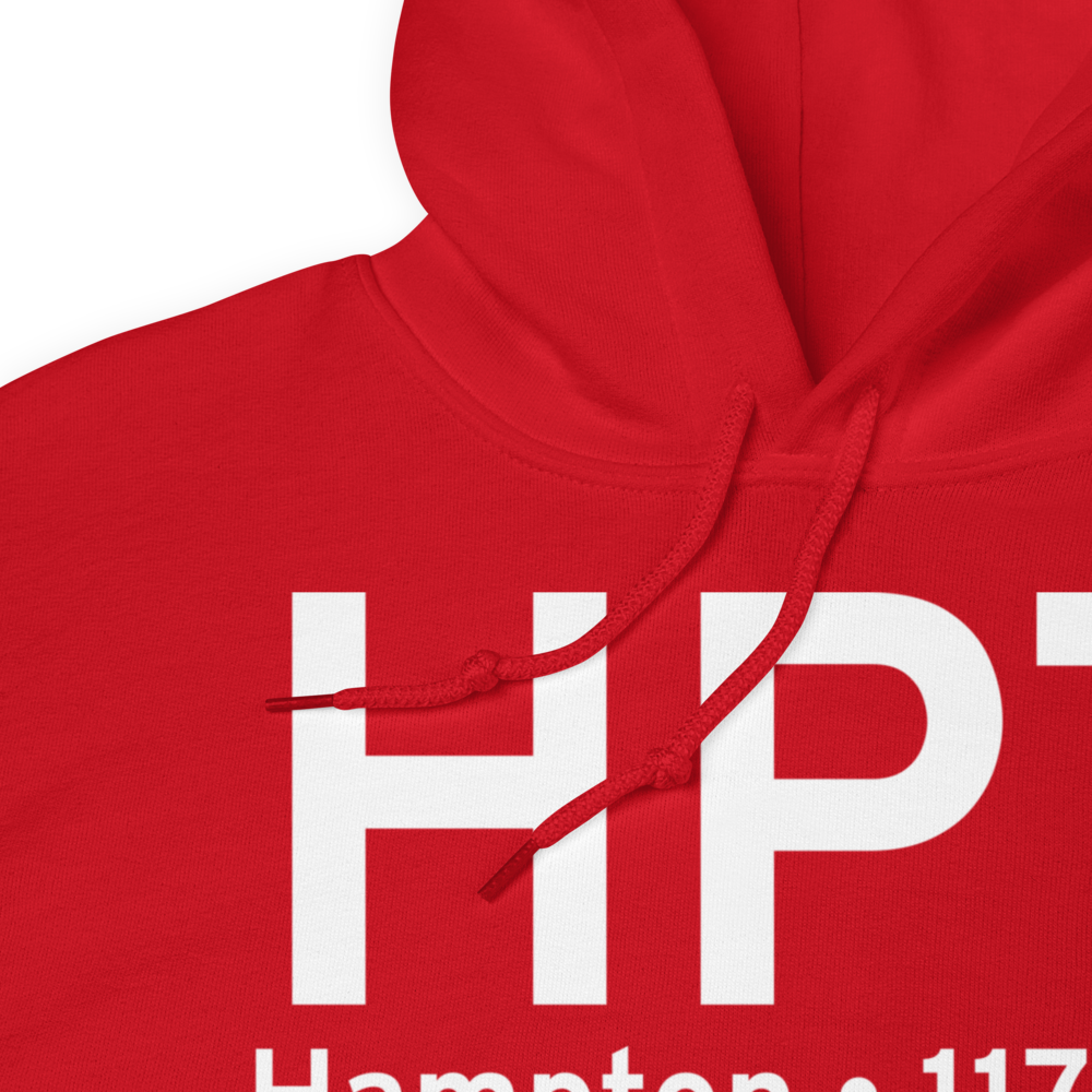Hampton (KHPT) Airport Hoodie Sweatshirt 
