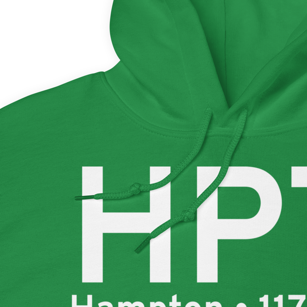 Hampton (KHPT) Airport Hoodie Sweatshirt 